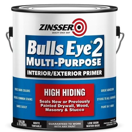 ZINSSER Bulls Eye 2 Series Primer, White, 1 gal 285156